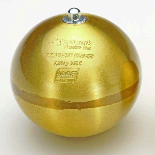 Ziolkowski vasara kultaa, 7.26 kg IAAF messinki Ziolkowski vasara kultaa, 7.26 kg IAAF messinki