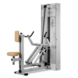 Levein selkä - istuva olkapään veto avustettuna