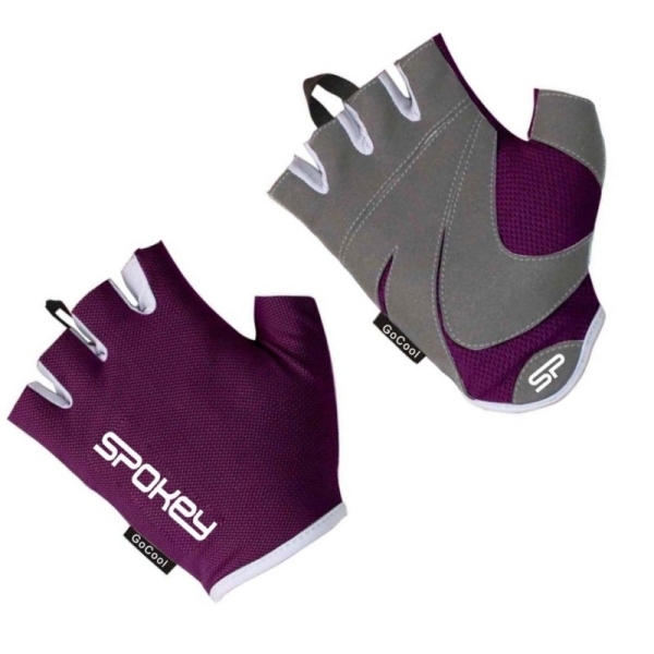 Spokey kuntoiluhanskat, Lady Fit, 928971, koko M, väri violetinharmaa Spokey kuntoiluhanskat, Lady Fit, 928971, koko M, väri violetinharmaa