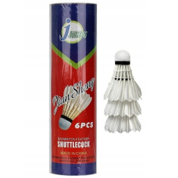 Techman sulkapallosukkula, EB003, höyhenpaino valkoinen