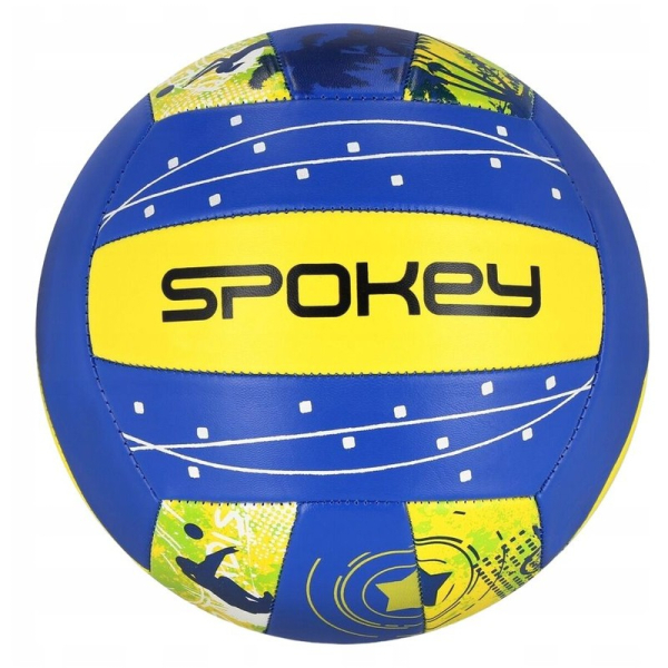 Spokey Libero lentopallo, koko 5, kelta-sininen väri Spokey Libero lentopallo, koko 5, kelta-sininen väri