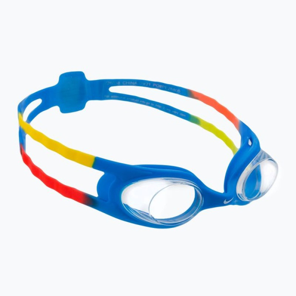 Nike Easy Fit Kids Goggle uimalasit , kelta-sininen väri Nike Easy Fit Kids Goggle uimalasit , kelta-sininen väri