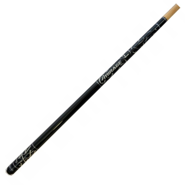 Kij bilardowy 2-częściowy Mirage 145cm/13mm, kolor srebrny Kij bilardowy 2-częściowy Mirage 145cm/13mm, kolor srebrny