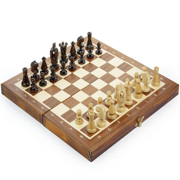 Szachy Magiera, Fornirowane 35 cm Szachy Magiera, Fornirowane 35 cm