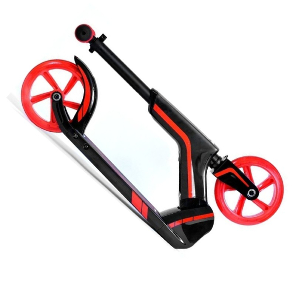 Hulajnoga SMJ MS185-PRO red, kolor czerwono-czarny Hulajnoga SMJ MS185-PRO red, kolor czerwono-czarny