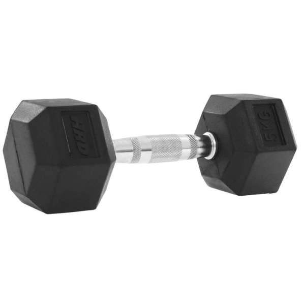 Beltor HRD System Line Hantla Hex Żeliwna Gumowa 5kg Beltor HRD System Line Hantla Hex Żeliwna Gumowa 5kg