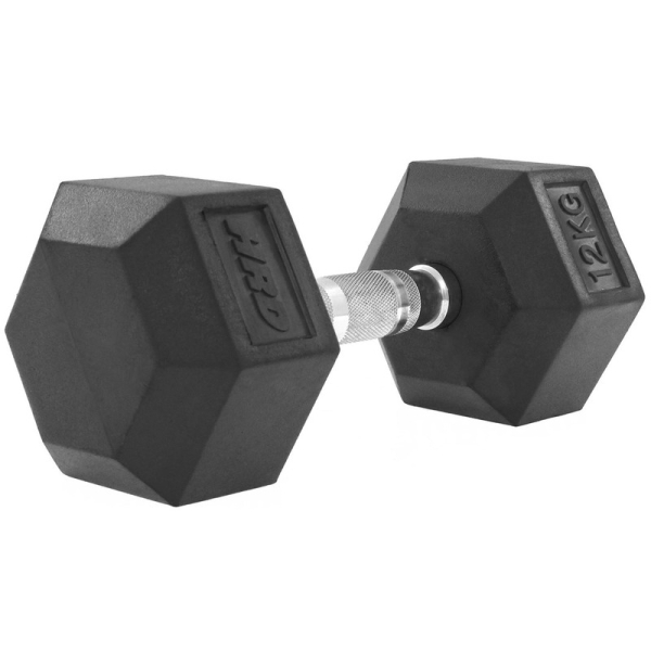 Beltor HRD System Line Hantla Hex Żeliwna Gumowa 12kg Beltor HRD System Line Hantla Hex Żeliwna Gumowa 12kg