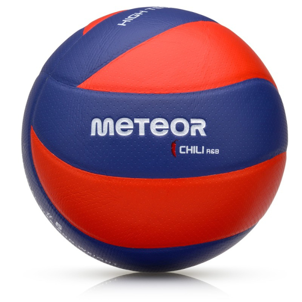 Piłka siatkowa Meteor Chili, rozmiar 5, kolor czerwono-niebieska Piłka siatkowa Meteor Chili, rozmiar 5, kolor czerwono-niebieska