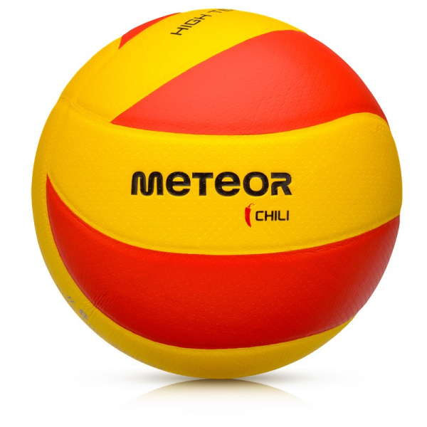 Piłka siatkowa Meteor Chili, rozmiar 5, kolor czerwono-żółta Piłka siatkowa Meteor Chili, rozmiar 5, kolor czerwono-żółta