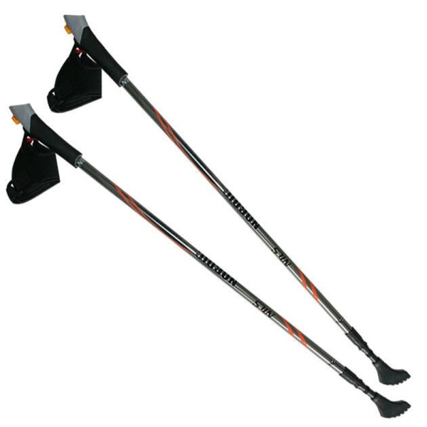 Kijki Nordic Walking NILS, NW106, kolor srebrny Kijki Nordic Walking NILS, NW106, kolor srebrny