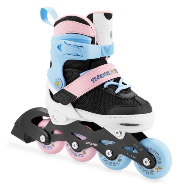 Spokey inline-luistimet, 4 in 1, Quattro 942544, väri pinkki