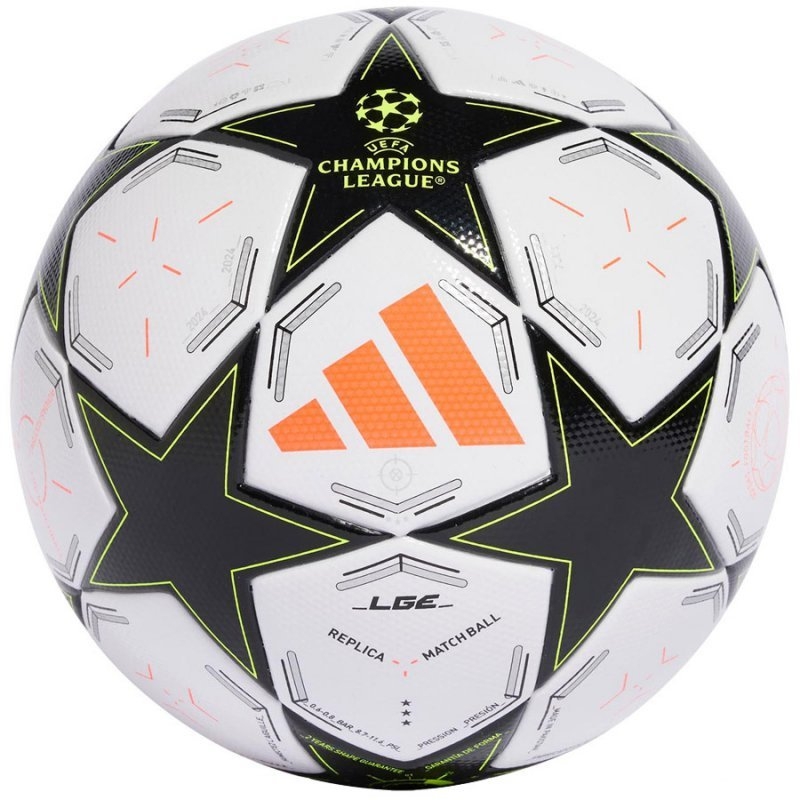 adidas UCL League jalkapallo, koko 5, väri valkoinen ja musta.