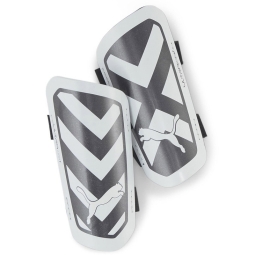 Puma Säärisuojat Ultra Light Strap jalkapallosuojat, väri valkoinen ja musta