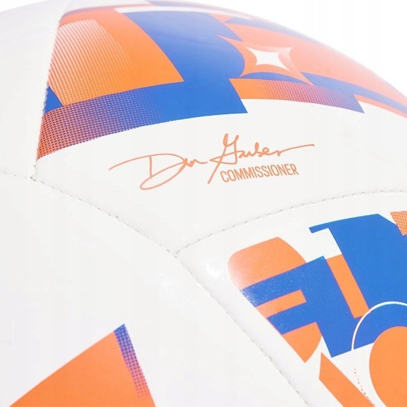 Adidas MLS Club jalkapallo, koko 5, väri valkoinen-sininen-oranssi