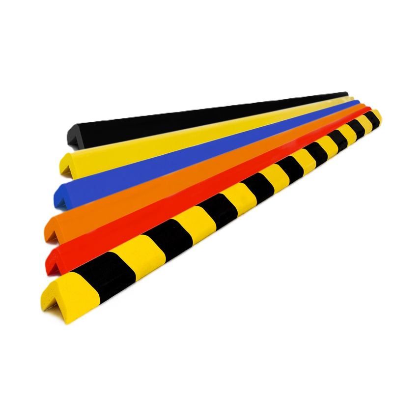 Kulmien suojapuskuri. Muoto L. Mitat 1000mm, 30x30mm.