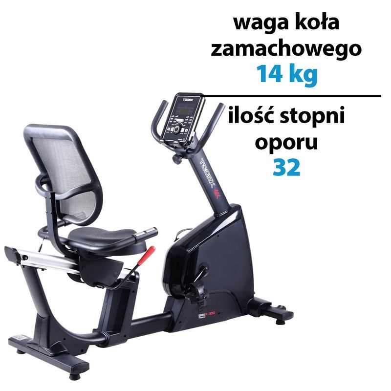 Rower poziomy magnetyczny TOORX BRX-R300
