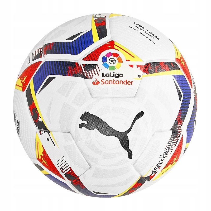 Puma Accelerate Mini jalkapallo, koko 1, väri punainen-valkoinen-sininen.