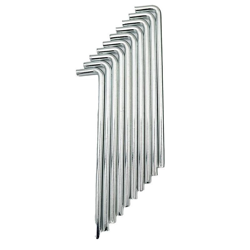 Enero Camp telttaneulat, 20cm x 3cm-10kpl.