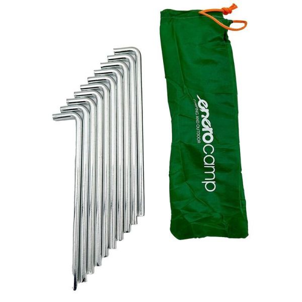 Enero Camp telttaneulat, 20cm x 3cm-10kpl. Enero Camp telttaneulat, 20cm x 3cm-10kpl.