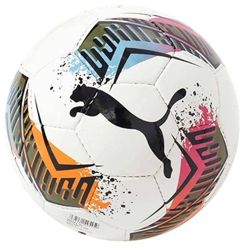 Puma Futsal 2HS sisäpallo, koko 4, väri valkoinen-sininen-oranssi-punainen-pinkki