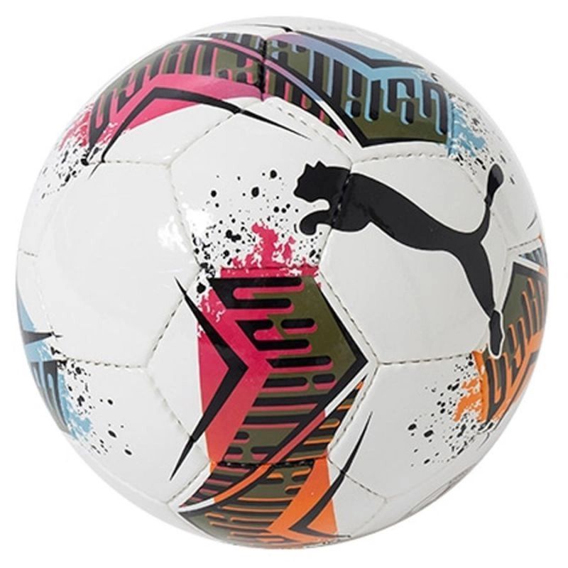 Puma Futsal 2HS sisäpallo, koko 4, väri valkoinen-sininen-oranssi-punainen-pinkki