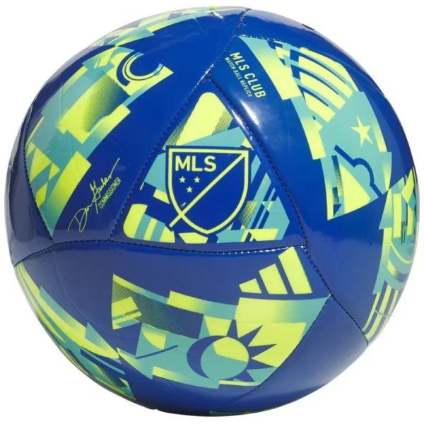 Adidas MLS Club jalkapallo, koko 5, laivastonsininen ja keltainen väri. Adidas MLS Club jalkapallo, koko 5, laivastonsininen ja keltainen väri.