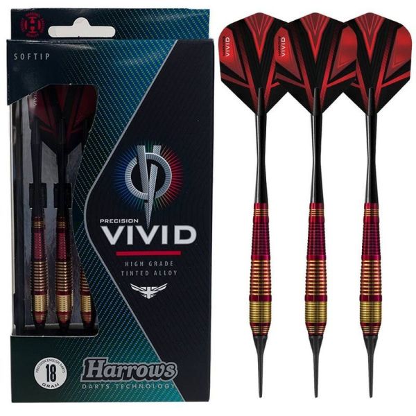 Harrows Vivid Blade Darts, 18g Harrows Vivid Blade Darts, 18g