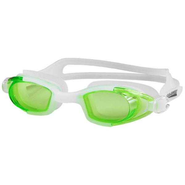 Aqua Speed Marea Jr -uimalasit, vihreä ja valkoinen väri Aqua Speed Marea Jr -uimalasit, vihreä ja valkoinen väri