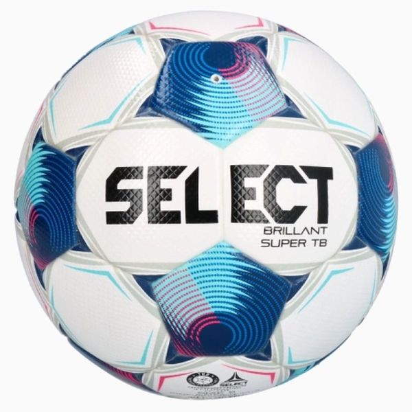 Select Brillant Super TB Fifa PRO jalkapallo, koko 5, väri valkoinen-sininen-vaaleanpunainen Select Brillant Super TB Fifa PRO jalkapallo, koko 5, väri valkoinen-sininen-vaaleanpunainen