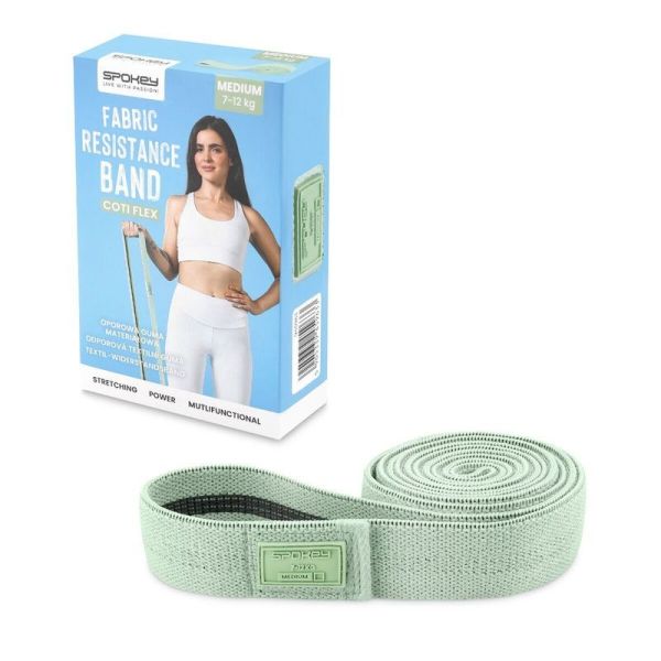 Spokey treenikumi 945963, vastus 7-12 kg, vihreä väri.