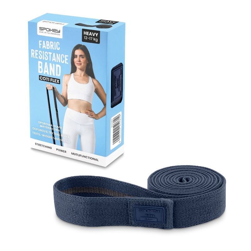 Spoky harjoituskumi 945965, vastus 12-17 kg, tummansininen väri.