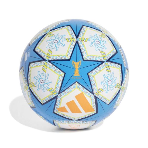 Adidas UWCL League jalkapallo, koko 5, väri valkoinen ja sininen. Adidas UWCL League jalkapallo, koko 5, väri valkoinen ja sininen.