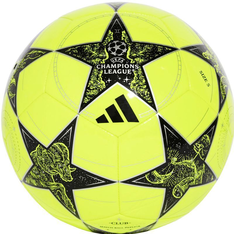 Adidas UCL Club jalkapallo, keltainen ja musta