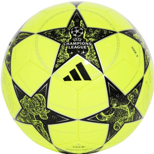 Adidas UCL Club jalkapallo, keltainen ja musta Adidas UCL Club jalkapallo, keltainen ja musta