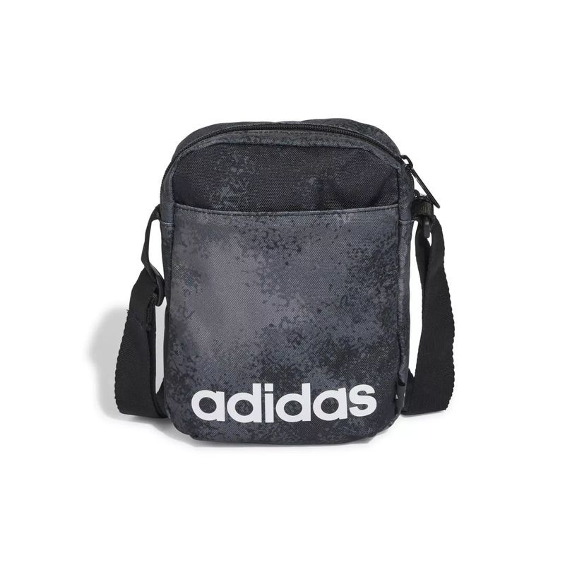 Adidas Lin G ORG -pussi, JV5274, harmaa-musta väri.