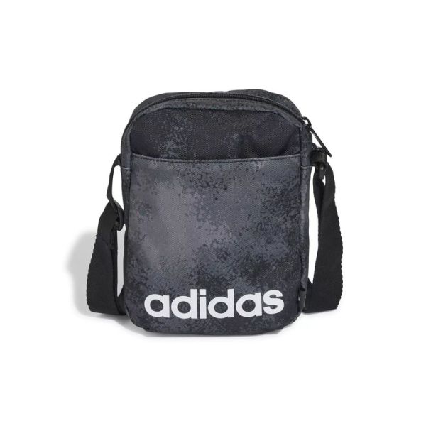 Adidas Lin G ORG -pussi, JV5274, harmaa-musta väri.