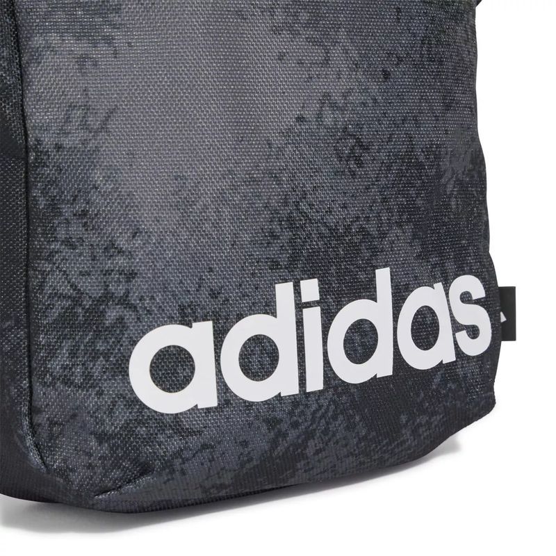 Adidas Lin G ORG -pussi, JV5274, harmaa-musta väri.