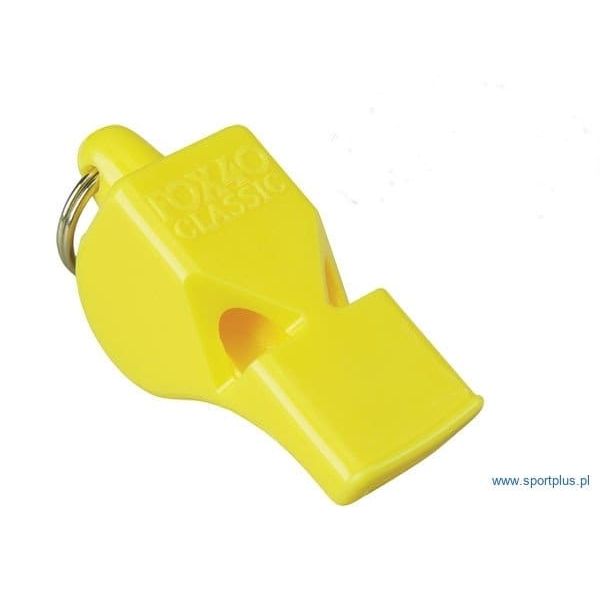 Gwizdek FOX40 Classic Safety ze sznurkiem , kolor żółty Gwizdek FOX40 Classic Safety ze sznurkiem , kolor żółty