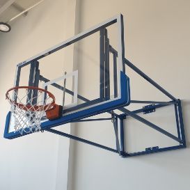 Seinäkiinnitteiset koripallorakenteet